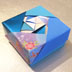 <strong>Blue Varied Lozenge Box</strong>