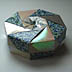 <strong>Floral Starry Pinwheel Octagon Box</strong>